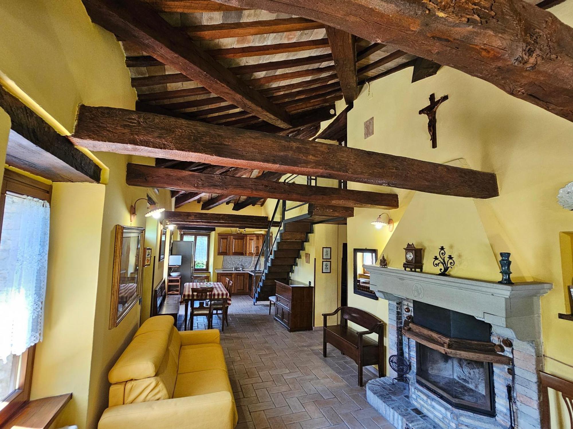 אורבניה Agriturismo Ca Serrantonio - Ferri Appartamento Rossini מראה חיצוני תמונה